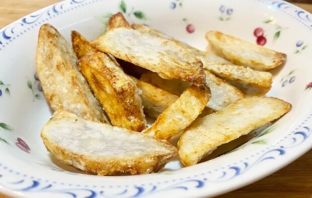 『フライド里芋』の完成写真（撮影：エニママ）