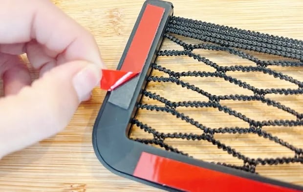 セリア『メッシュポケット』の使用写真（撮影：キジカク）