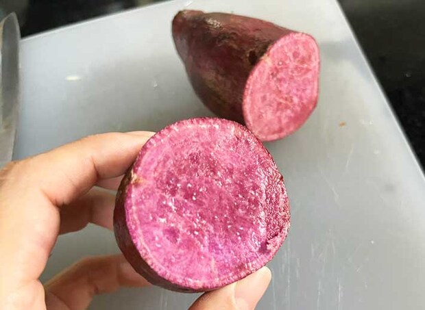 サツマイモの写真（撮影：grape編集部）