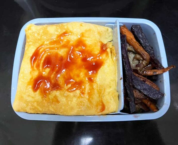 お弁当の写真（撮影：grape編集部）