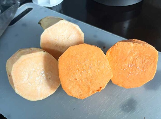 サツマイモの写真（撮影：grape編集部）