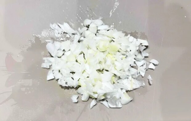 長ネギをみじん切りにした写真