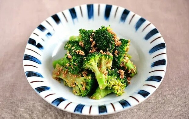 『ブロッコリーのごま酢和え』の写真（撮影：小泉明代）