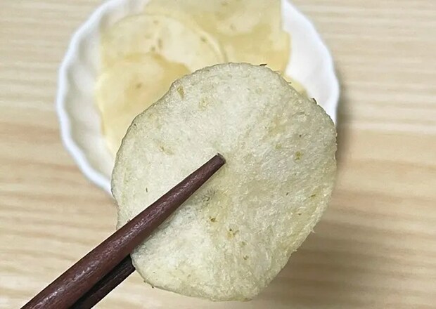 冷凍保存したポテトチップスの写真（撮影：grape編集部）