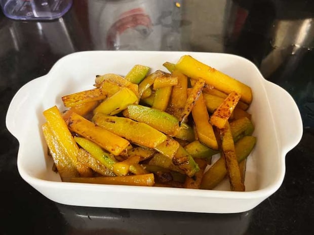 カボチャのきんぴら（撮影：grape編集部）