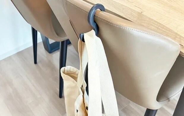 無印『トラベルS字フック』の使用写真（撮影：キジカク）