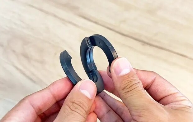 無印『トラベルS字フック』の写真（撮影：キジカク）