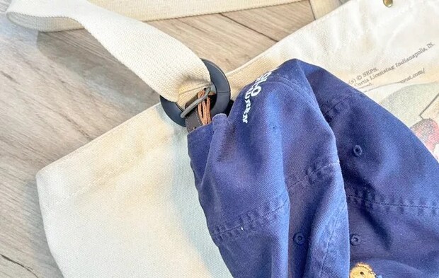 無印『トラベルS字フック』の使用写真（撮影：キジカク）