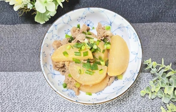 『下味冷凍でしみしみ豚バラ大根』の完成写真（撮影：キジカク）