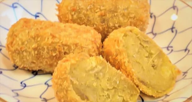 『焼きいもコロッケ』の写真