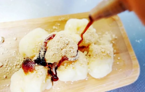 『しらたま団子』の完成写真（撮影：エニママ）