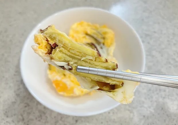 サツマイモ入り玉子焼き（撮影：grape編集部）