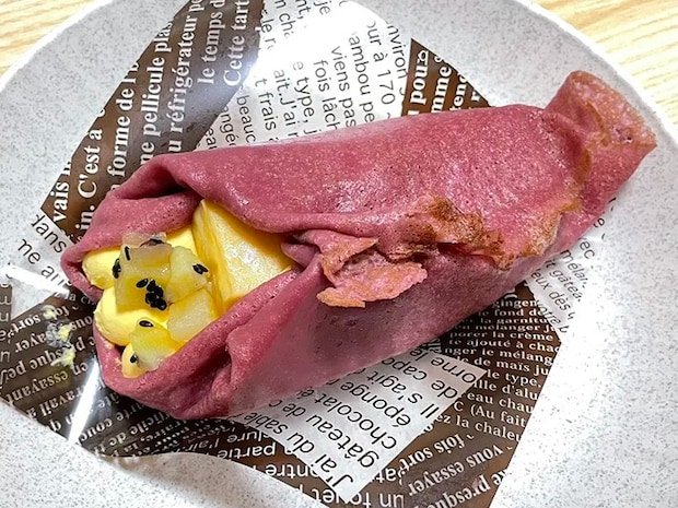 『おいものクレープ』の写真（撮影：grape編集部）