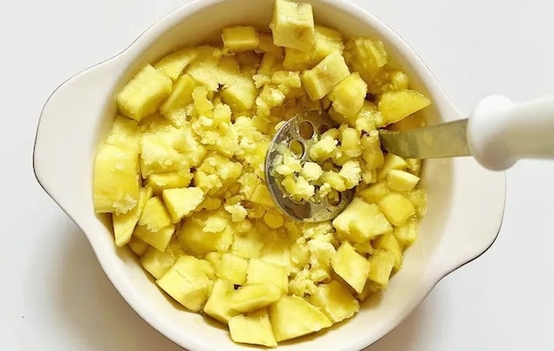 『サツマイモのバター』を作る写真（撮影：エニママ）