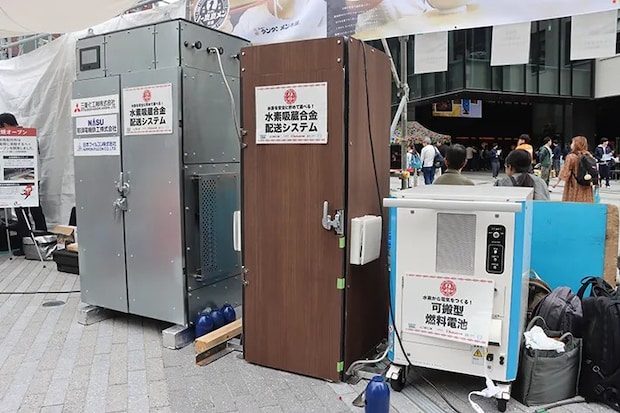 水素を活用する調理機器の写真（撮影：grape編集部）