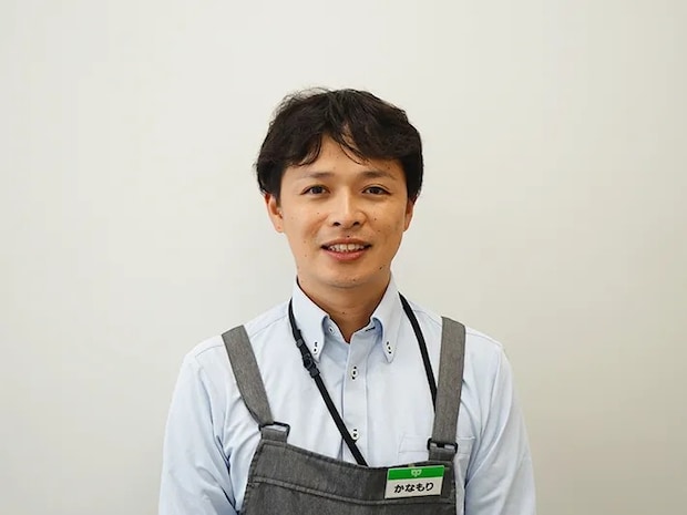 金森健人さんの写真（撮影：grape編集部）