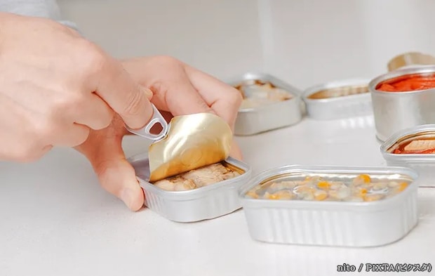 缶詰の写真