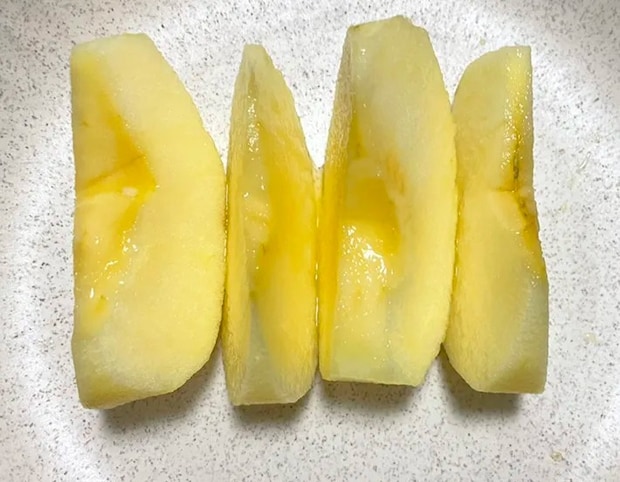 リンゴの写真（撮影：grape編集部）