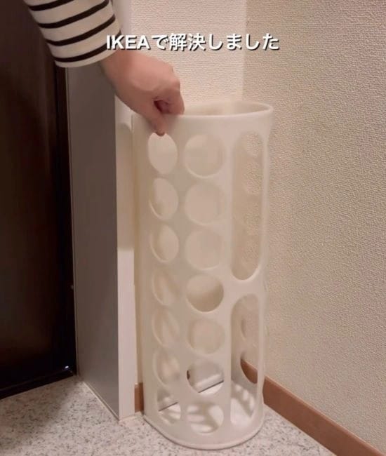 IKEAの袋ディスペンサー