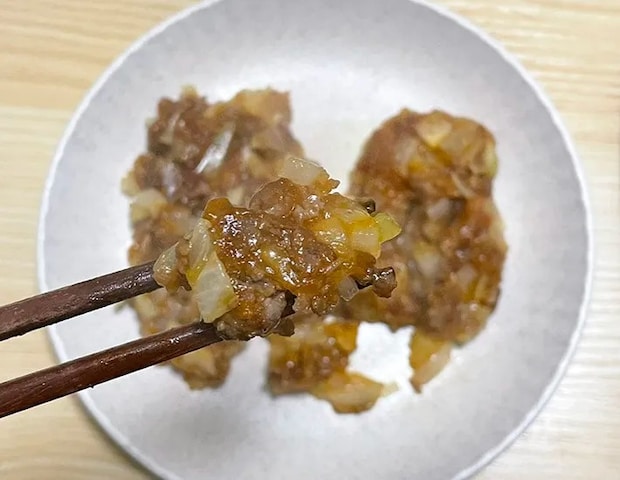 ハンバーグの写真（撮影：grape編集部）