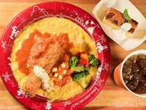 東京ディズニーランドの冬、何食べる？濃厚エビトマトクリームソースの『ごちそうオムライス』が答えだった