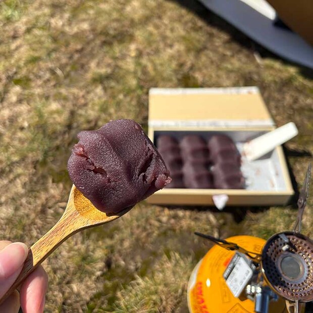 赤福のホットサンド