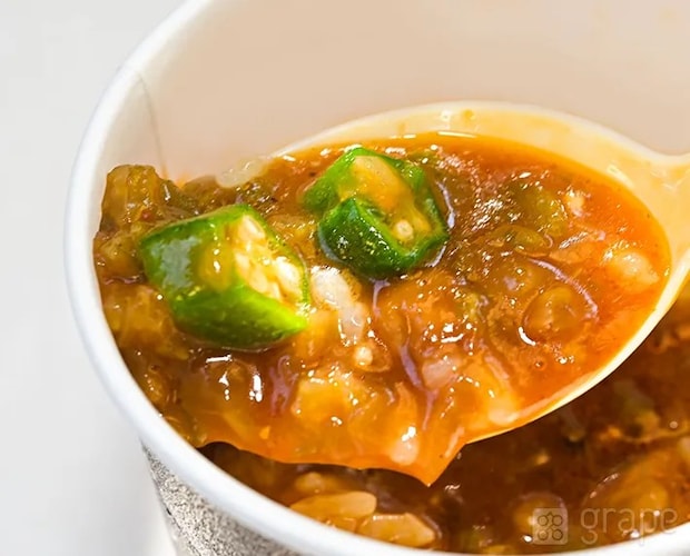 ガンボスープ（撮影：grape編集部）