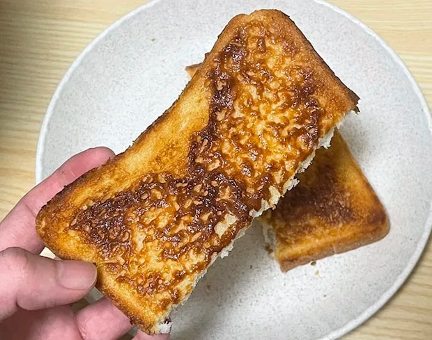 トーストの写真（撮影：grape編集部）