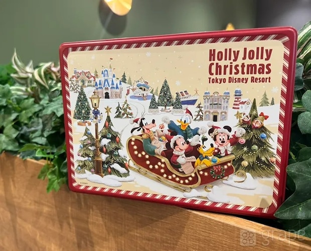 クリスマス限定のディズニー土産（撮影：grape編集部）