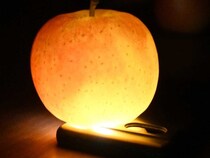 暗闇でリンゴを照らすと？　不思議な現象に「すごい」「コレは知らなかった」