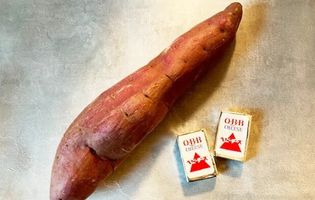 さつまいもとチーズの写真（撮影：エニママ）