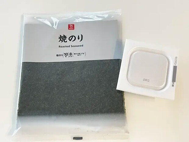 海苔と納豆の写真（撮影：grape編集部）