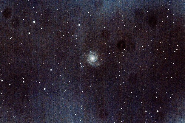 高校生が撮影した『ファントム銀河』の写真