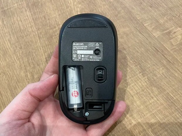 マウスの写真（撮影：grape編集部）