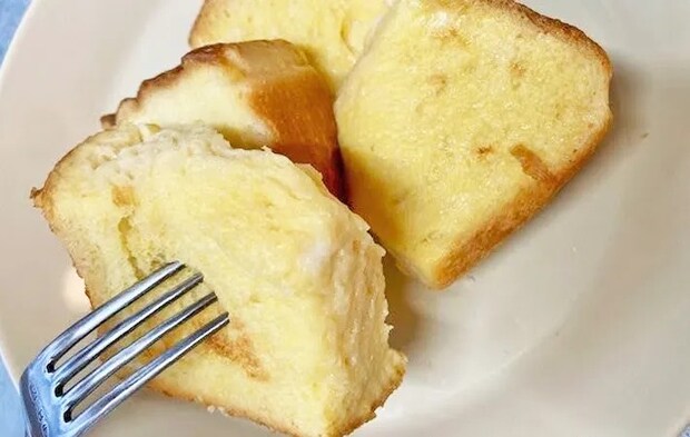 『トースターでフレンチトースト』の完成写真（撮影：エニママ）