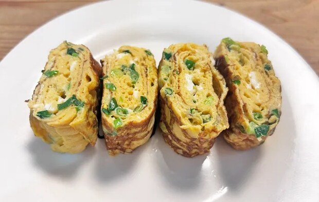 『すき焼のたれで作る卵焼き』の完成写真（撮影：エニママ）