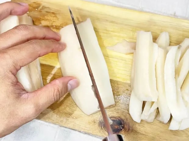 見た目はポテト! 『フライドれんこん』の作り方に「子供から大人まで夢中になる」