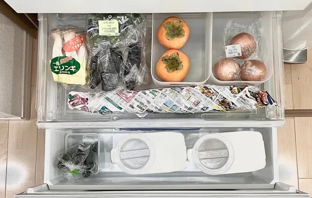 野菜室の写真（撮影：Classy Life）