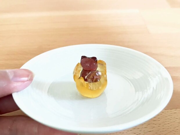 『かくれんぼねこグミ』の写真（撮影：grape編集部）