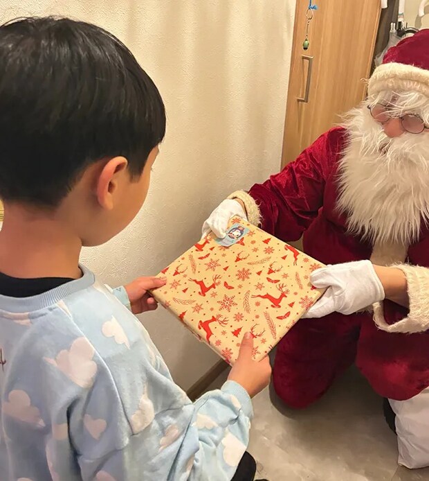 『ブックサンタ』活動の様子