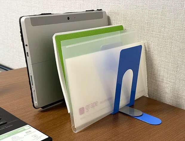 ブックエンドの活用法の画像（撮影：grape編集部）