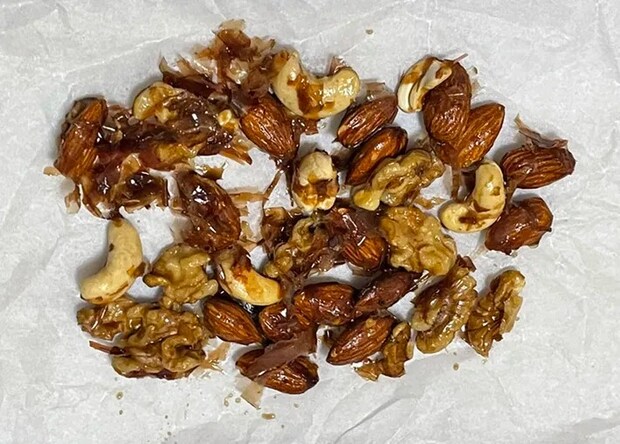 ミックスナッツの写真（撮影：grape編集部）