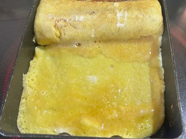 卵2個に加えたのは…？　子供が夢中になる『ふわふわ玉子焼き』【料理の裏技】