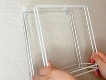 ワイヤーふきんかけを収納に使うと？　ライフハックに「試します」「真似したい」