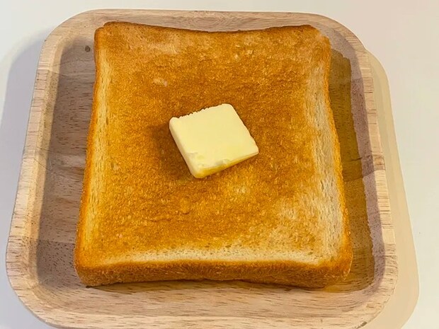 トーストの写真（撮影：grape編集部）
