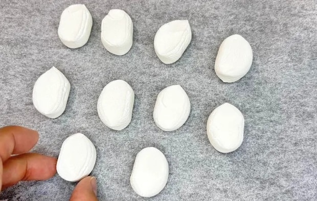 『焼きマシュマロクッキー』を作る写真（撮影：キジカク）