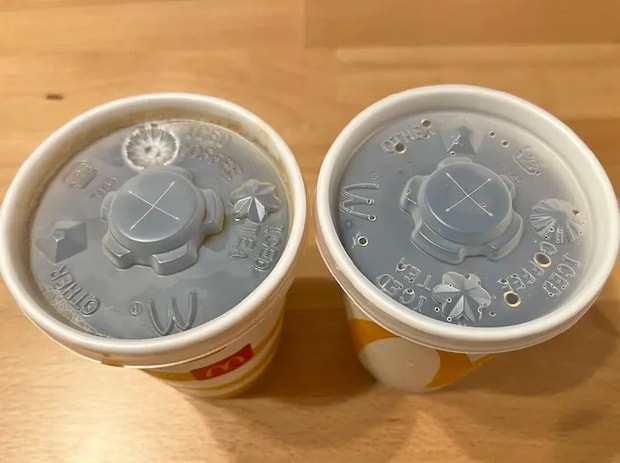 マクドナルドのドリンクの写真（撮影：grape編集部）