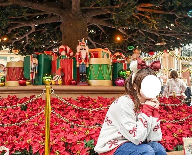 東京ディズニーランドのクリスマスイベント（撮影：奥西淳二）