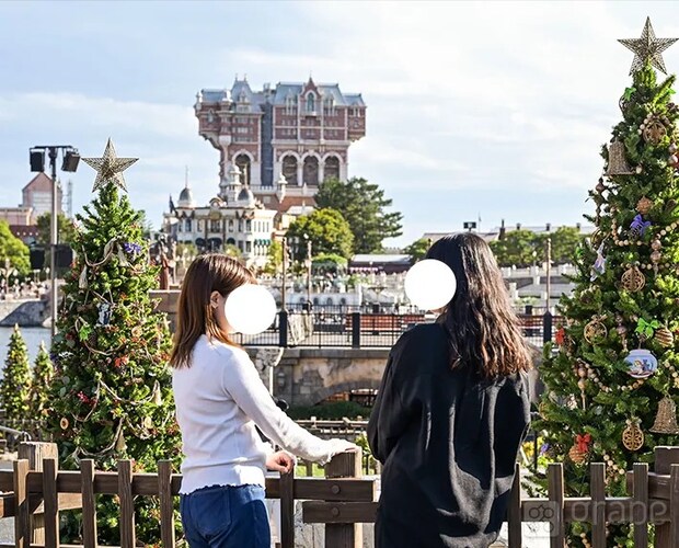 東京ディズニーシーのクリスマスイベント（撮影：奥西淳二）