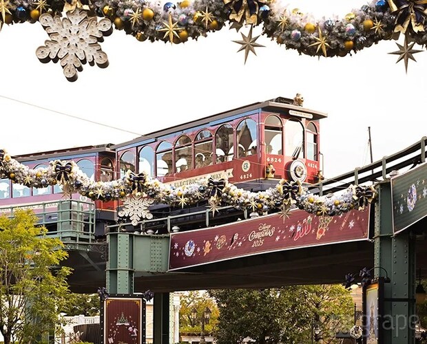 東京ディズニーシーのクリスマスイベント（撮影：奥西淳二）
